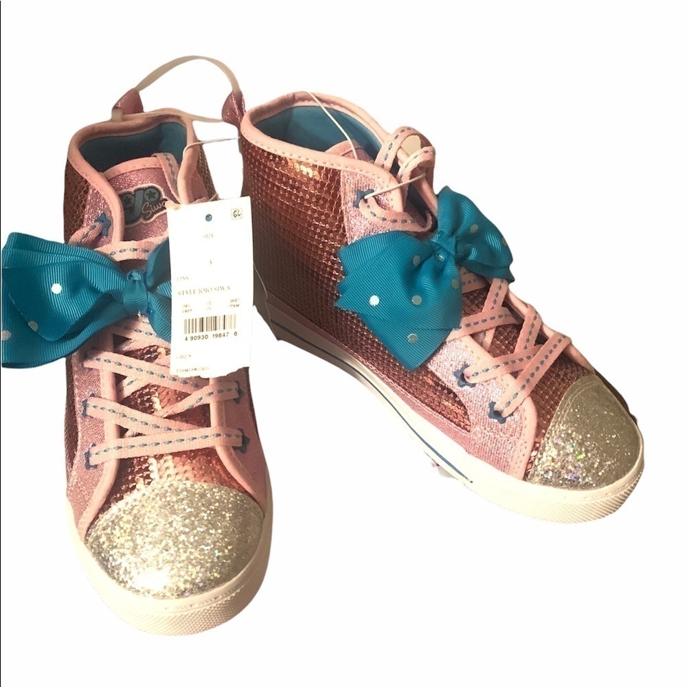 JoJo Siwa girls high top sneakers tennis shoes